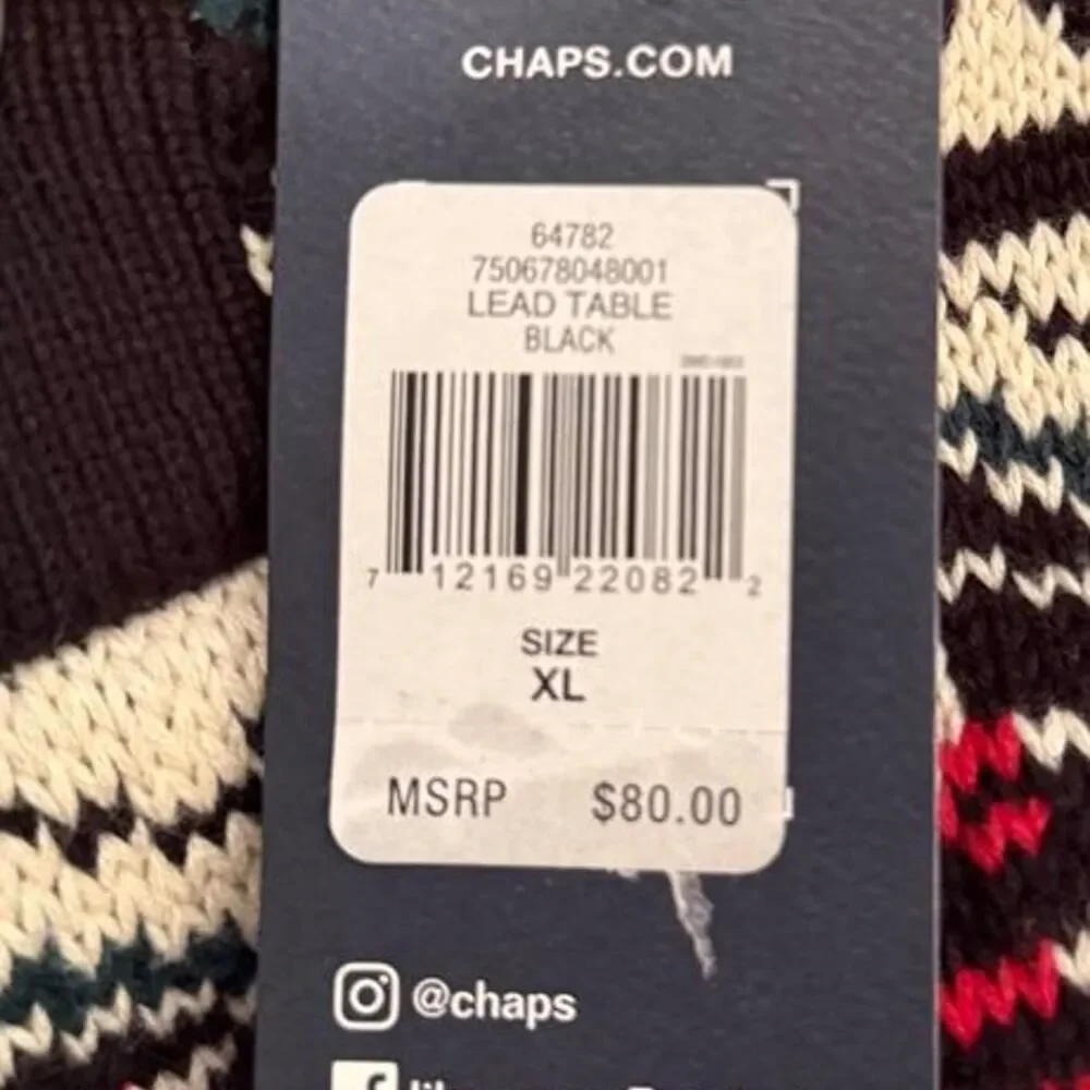 Chaps Men's multi Jumper XL